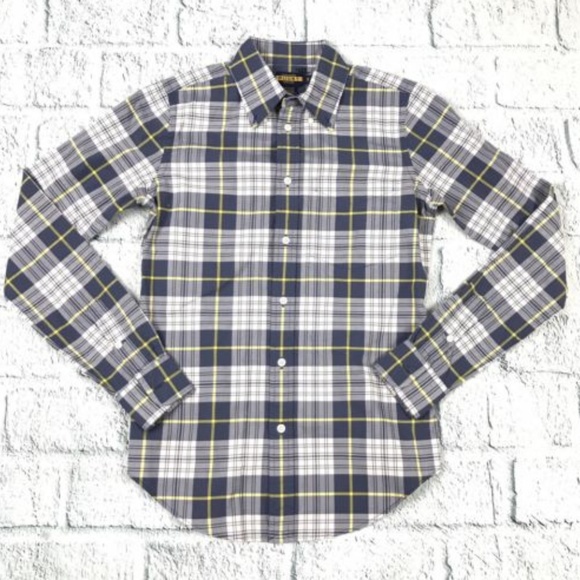 Ralph Lauren Rugby Plaid Long Sleeve Shirt F119 - Picture 2 of 3